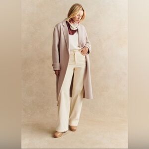 Sezane Mederick Coat in Sand 4/36 NWT